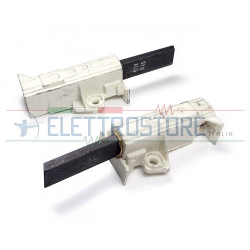 Spazzole 2pz PA66-GF2 carboncini Motore Lavatrice Bosch Siemens 173028 00173028