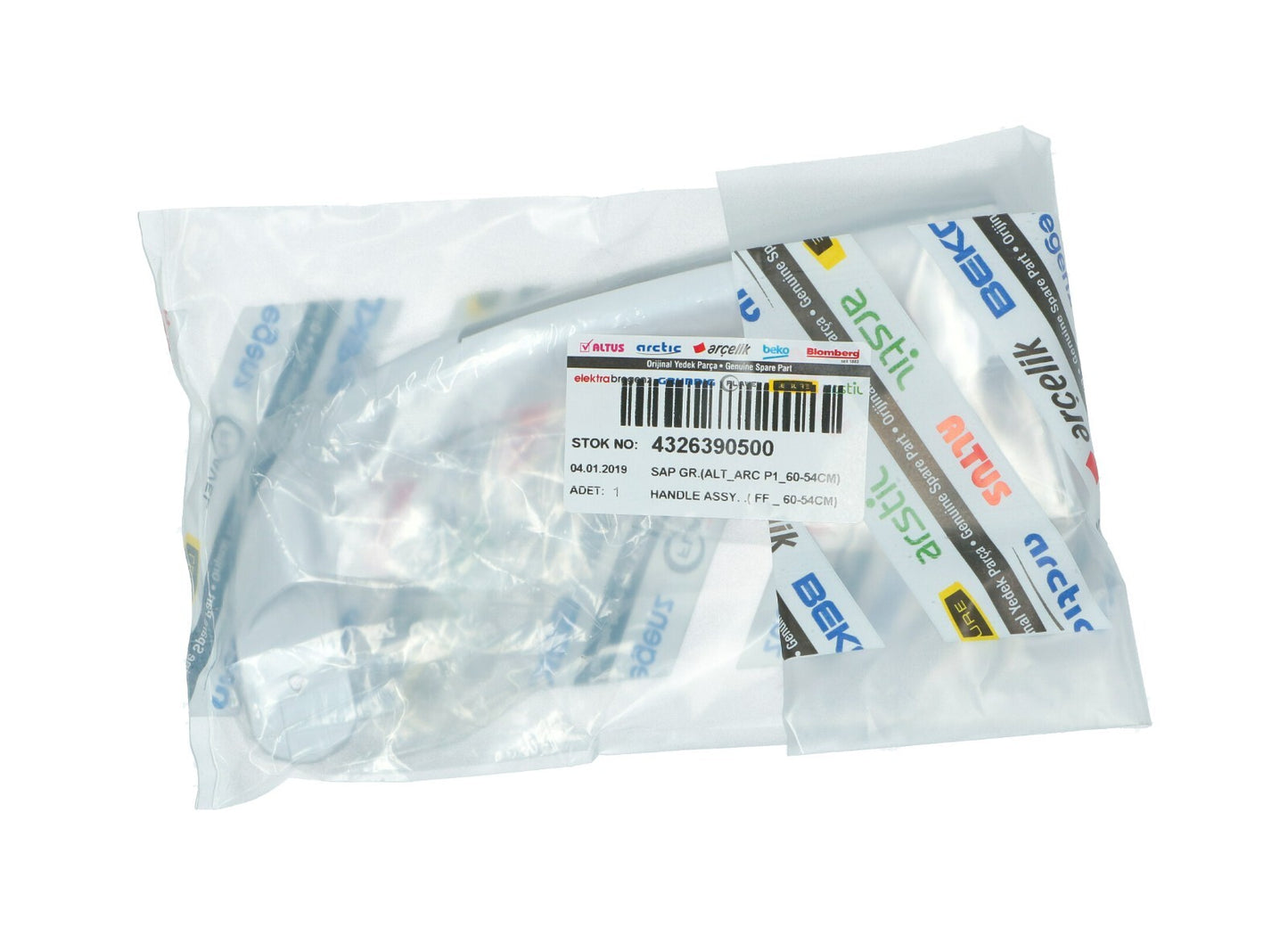 MANIGLIA FRIGO ARCELIK-BEKO 4326390500