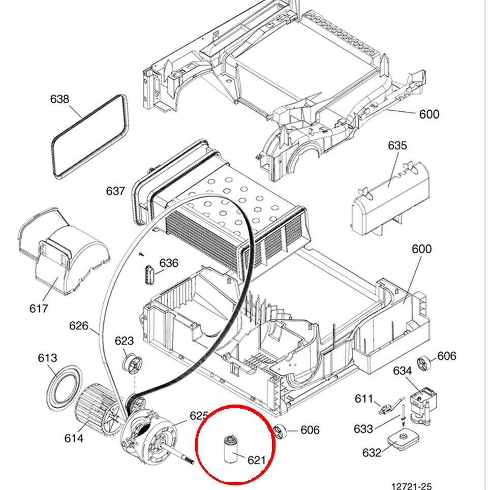 CONDENSATORE DUCATI 8,5UF 400V asciugatrice INDESIT WHIRLPOOL 482000023051