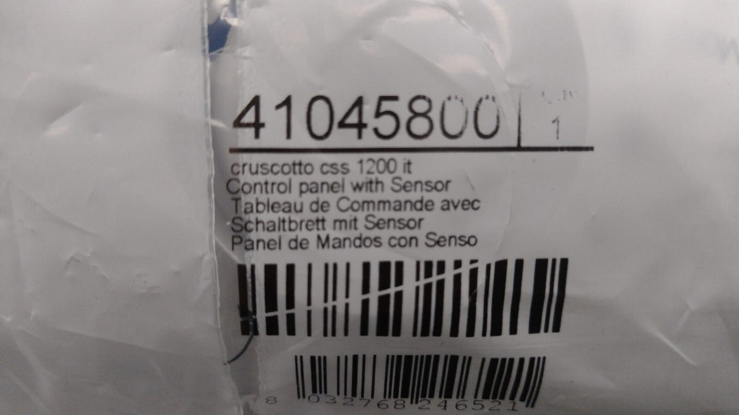 CRUSCOTTO COMANDI CON SENSORE PER LAVATRICE CANDY HOOVER ORIGINALE 41045800