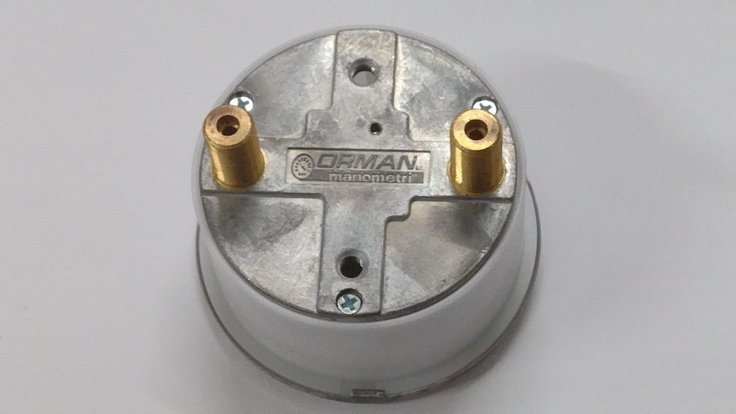 MANOMETRO CALDAIA POMPA D.63 0-3/0-15 BAR -BFC ROYAL