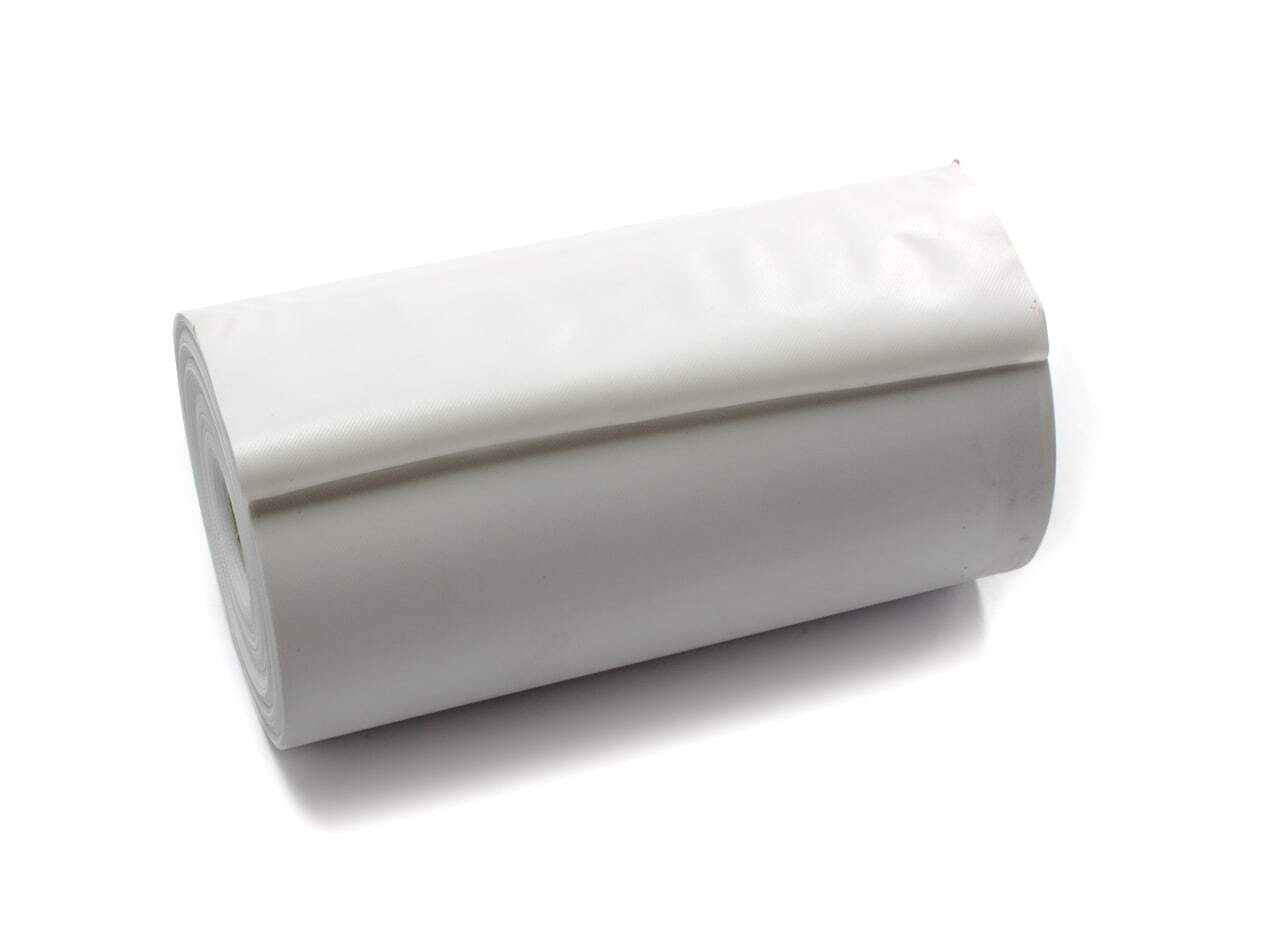 BENDA VINILICA IN PVC BIANCO 25MTX10CM