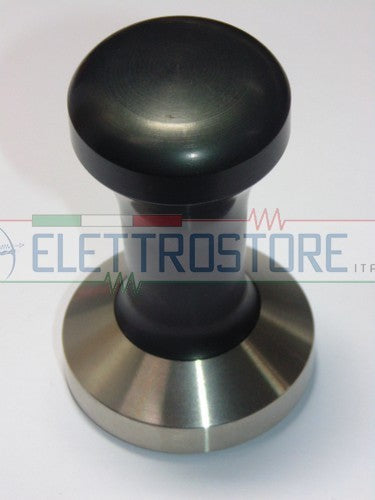 PRESSINO FANTASY MANICO NERO CON BASE INOX DIA 53mm FONDO CONVESSO PRES38157C