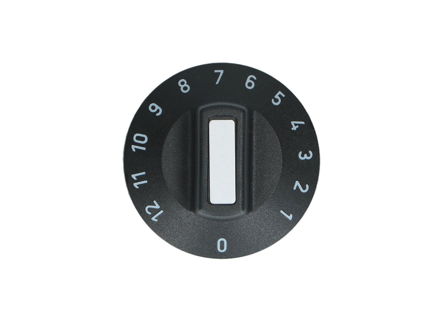 MANOPOLA REGOLAZIONE NERA ø 50mm EGO 0000.524.154 0-12
