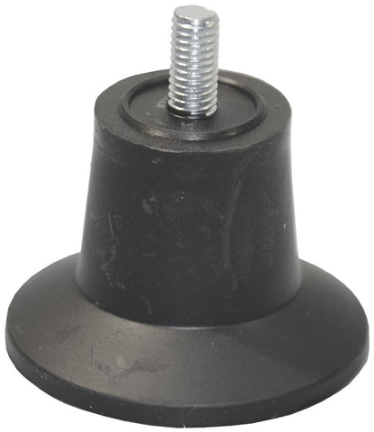 KIT PIEDINI AFFETTATRICE 4Pz GOMMA FILETTO 5mm ALTEZZA 27,5mm + VITE 5MA