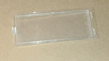 Plafoniera copertura lampada 130 x 55 mm per cappa Elica Whirlpool WCT64FLSK