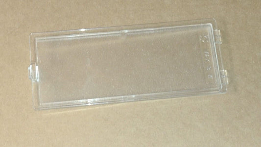 Plafoniera copertura lampada 130 x 55 mm per cappa Elica Whirlpool WCT64FLSK
