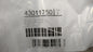 CORNICE OBLO' FRONTALE LAVATRICE CANDY HOOVER  HV 2016 43011750