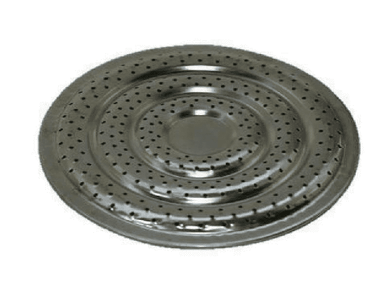 PIASTRA SPARGIFIAMMA UNIVERSALE Ø 21cm in alluminio puro