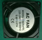 VENTOLA ASSIALE 8x8x2,6 VENTILATORE 220-240V 17W SCOCCA IN ALLUMINIO *