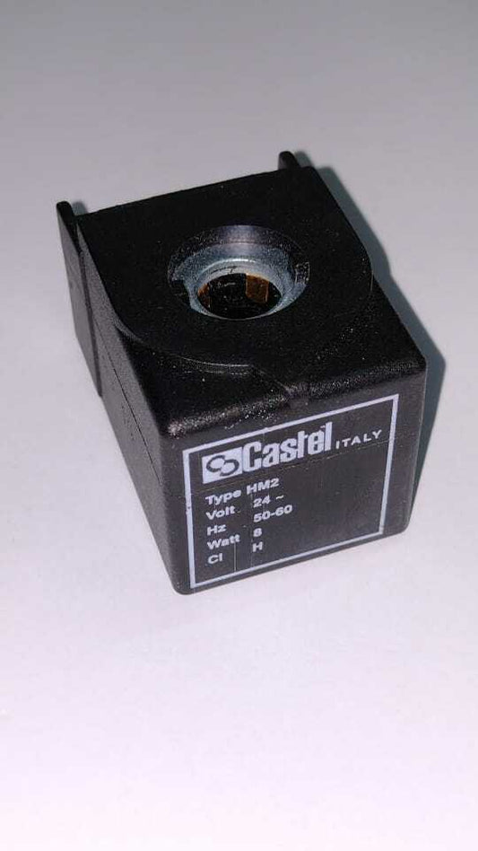 BOBINA CASTEL TYPE HM2 24VAC 50/60HZ 8W CASTEL 9100/RA2 = 9300/RA2 3120188
