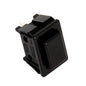 Pulsante vapore 13x20mm unipolare 2A 2 minifaston per stiratrici professionali