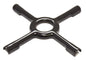 RIDUZIONE MOKA SMALTATA 15x15cm RIDUZIONE GRIGLIA CUCINA A8042