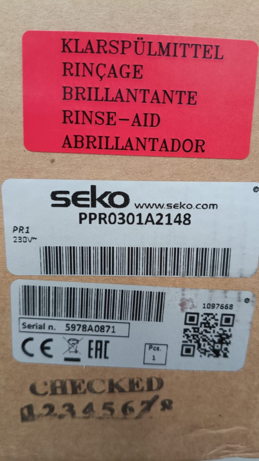 DOSATORE PERISTALTICO BRILLANTANTE PR-1 3090263 PPR0301A2148