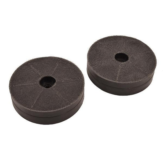 Coppia Filtri in Carbone per Cappa Bosch 00602799 Ø 175 mm H 45 mm Type D186 T2