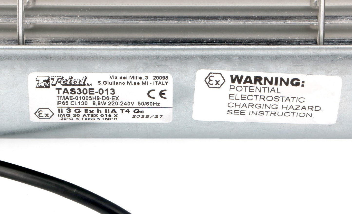 10514656 VENTILATORE TANGENZIALE TRIAL TMAE-01005H9-D6-EX