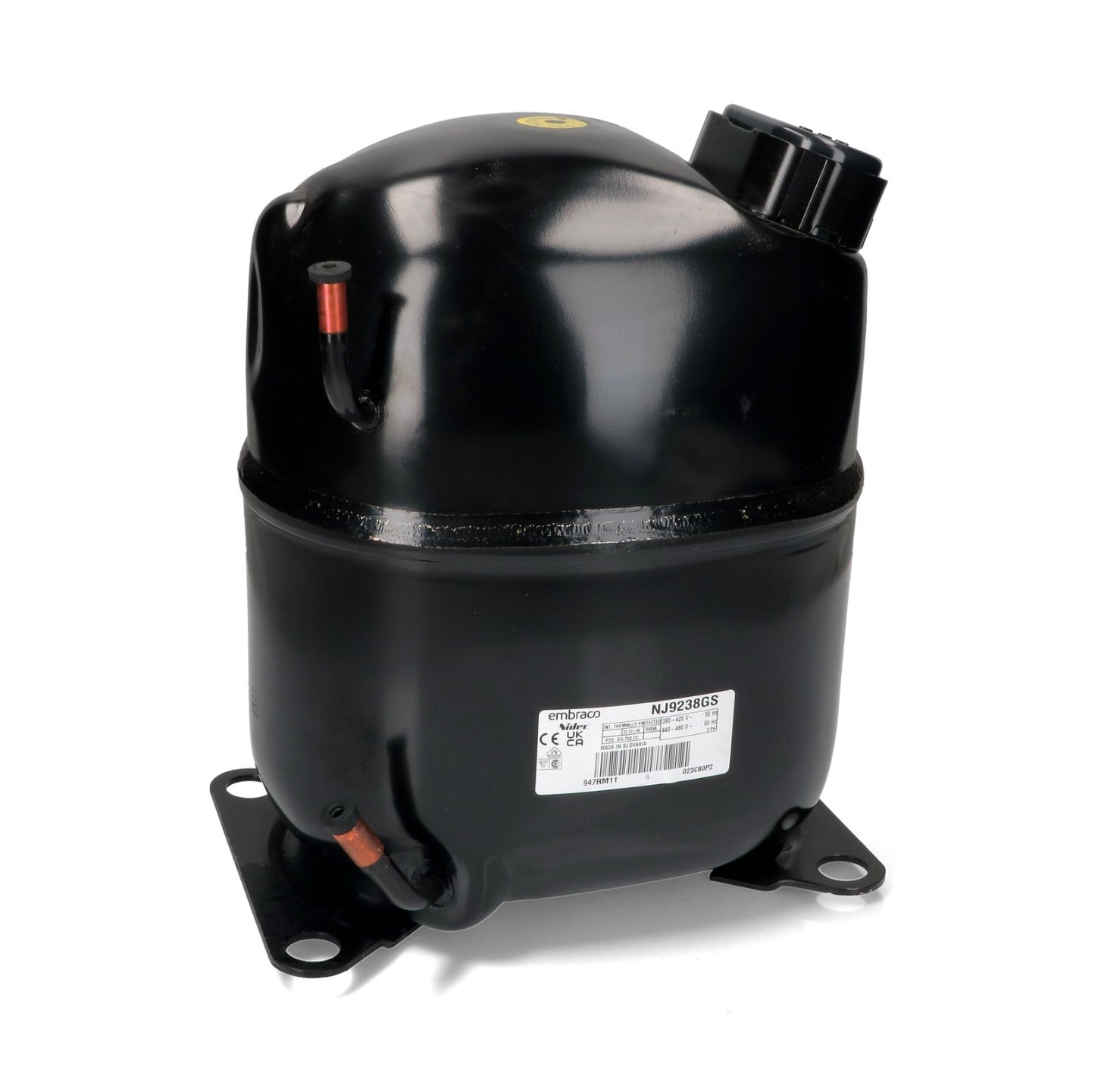 COMPRESSORE EMBRACO NJ9238GS R404a 32,7cc TRIFASE