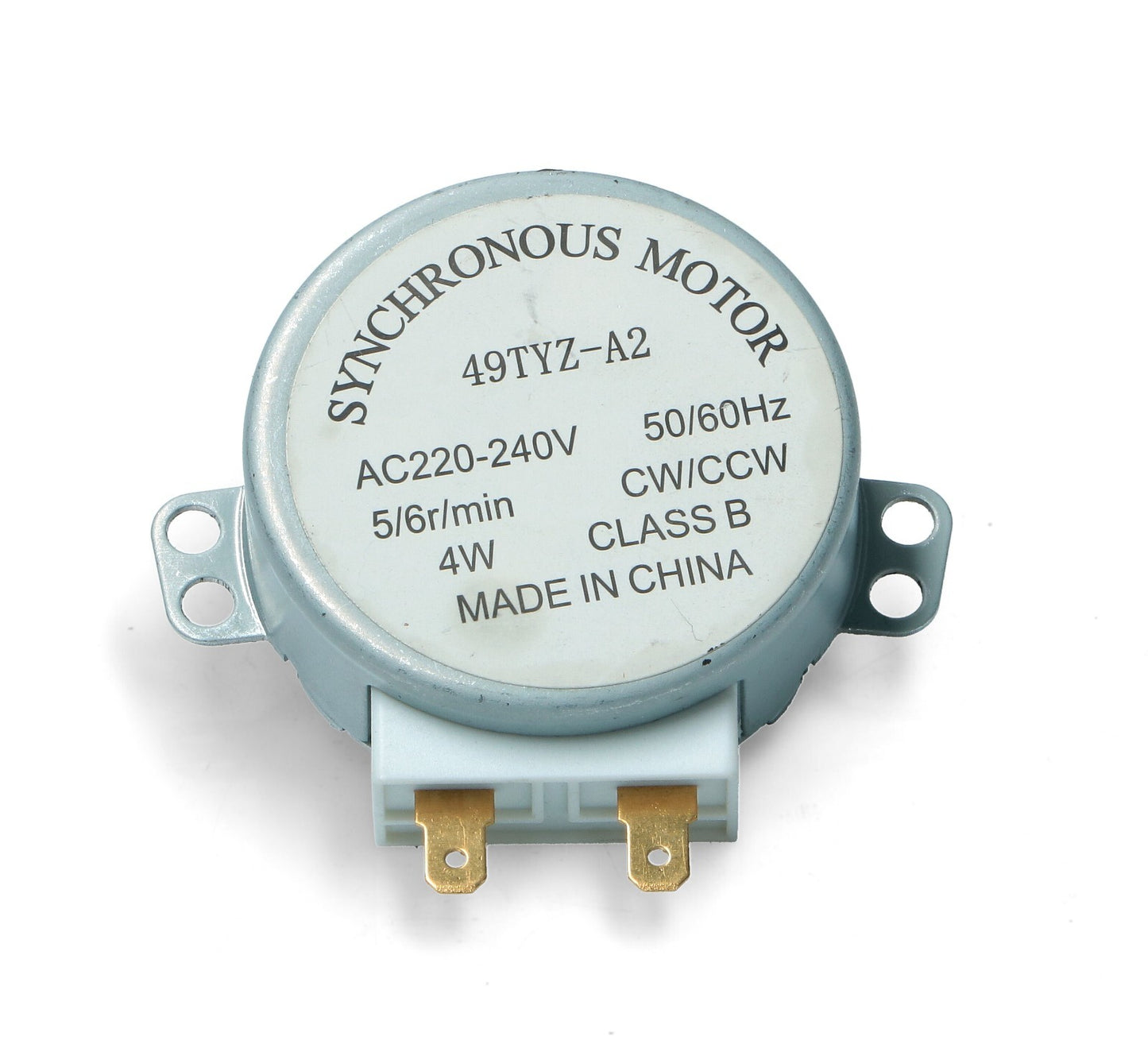 Motorino per il Piatto Girevole del Forno a Microonde 4W 5/6 rpm Motore Sincrono