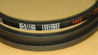 Cinghia trapezoidale L=1700x8,6x9 mm FAGOR P515903000 12019496 3062028 13370853