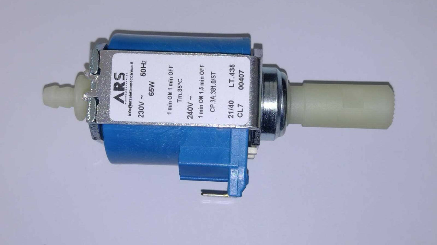 POMPA VIBRAZIONE INVENSYS ARS CP3A 230-240V 50Hz U. PLAST 65W 1/8 15 BAR