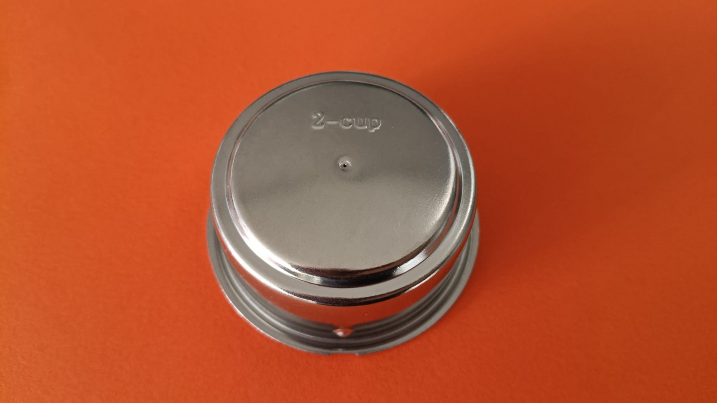 SILVERCREST Filtro 2 Dosi 2 Cup 59 mm Compatibile Macchina Caffè
