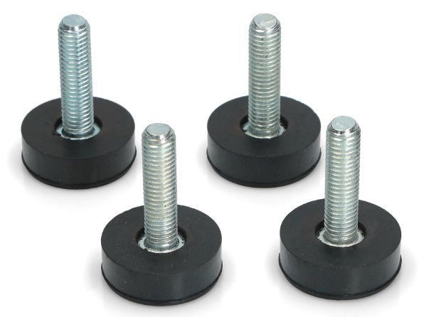 KIT PIEDINI LAVATRICE PIEDINO LAVATRICE Ø 10MA ALTEZZA 40mm