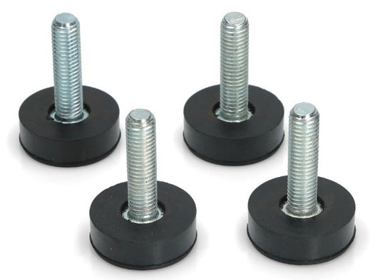 KIT PIEDINI LAVATRICE PIEDINO LAVATRICE Ø 10MA ALTEZZA 40mm