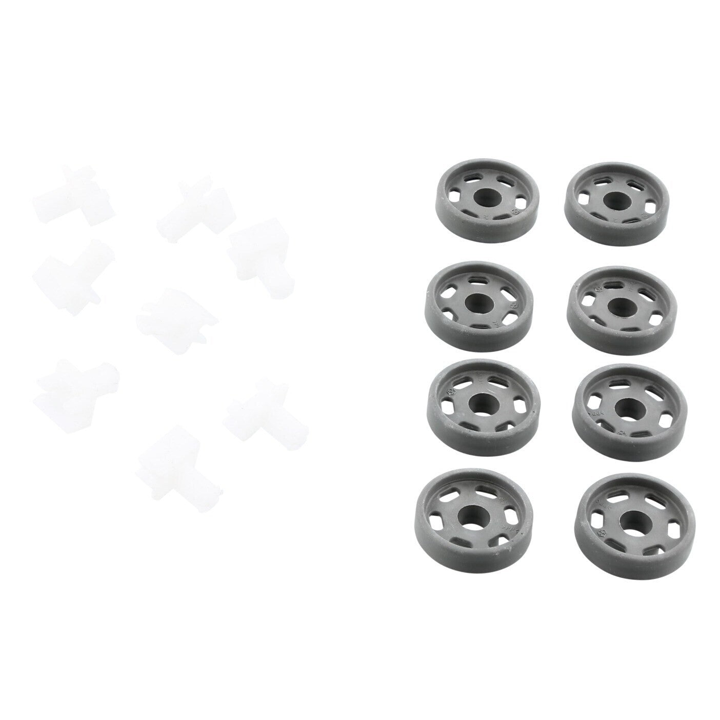 KIT RUOTE CESTELLO INFERIORE LAVASTOVIGLIE AEG ELECTROLUX 4071300307 ORIGINALI