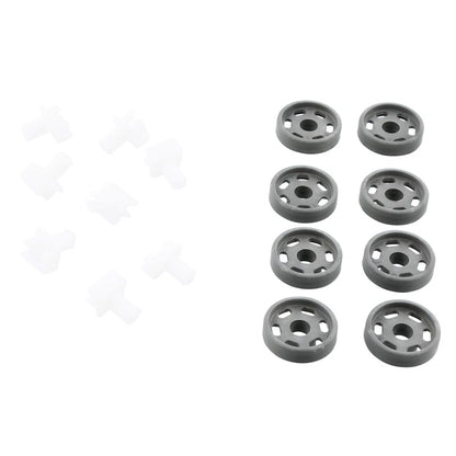KIT RUOTE CESTELLO INFERIORE LAVASTOVIGLIE AEG ELECTROLUX 4071300307 ORIGINALI