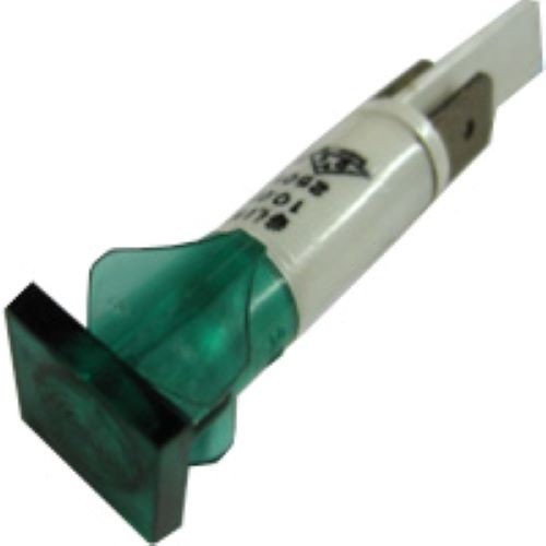 SPIA QUADRATA VERDE Ø 10mm  250V