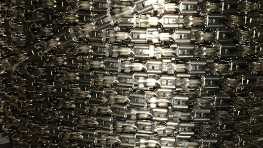 FASTON IN ACCIAIO PER ALTE TEMPERATURE FASTON FORNO CAPICORDA IN ACCIAIO 50pz