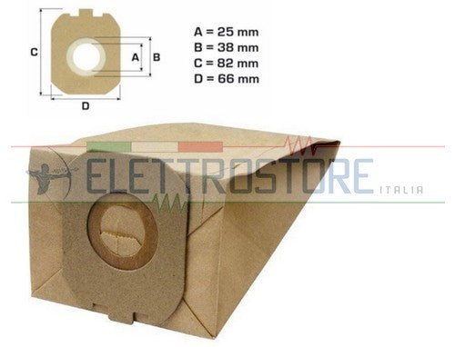 ROWENTA 5 SACCHETTI ASPIRAPOLVERE SCOPA ELETTRICA RW31