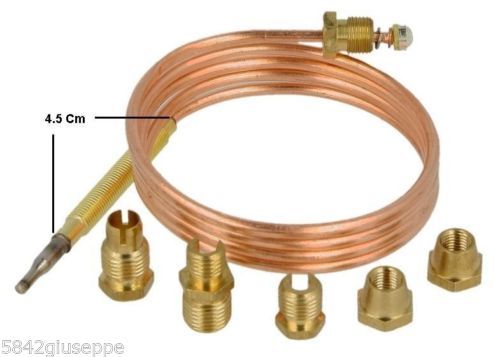 TERMOCOPPIA UNIVERSALE 120cm CON RACCORDI VARI