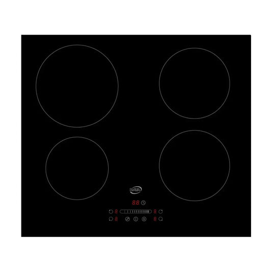 Piano cottura induzione 4 zone L 59 cm DPC754I DAYA antracitenero
