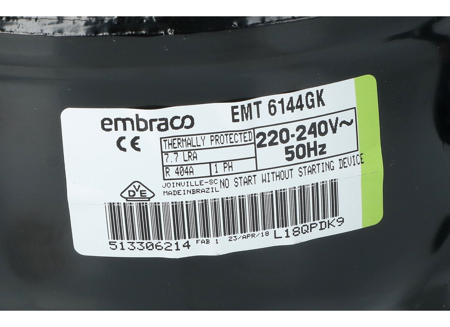 COMPRESSORE EMT6144GK S P 484000000187 C00375338
