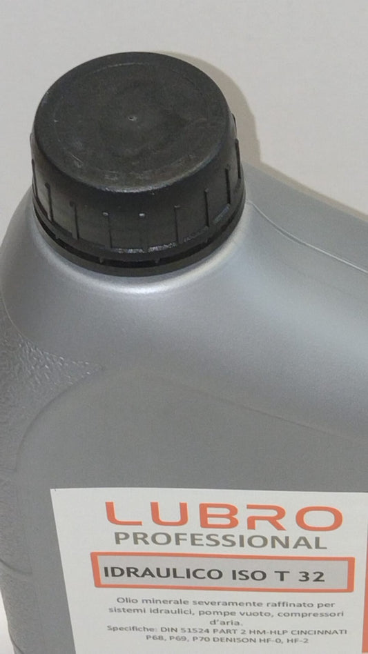 OLIO PER COMANDI IDRAULICI VISCOSITA' ISO T 32 DIN 51524/2 HLP ISO-L-HM