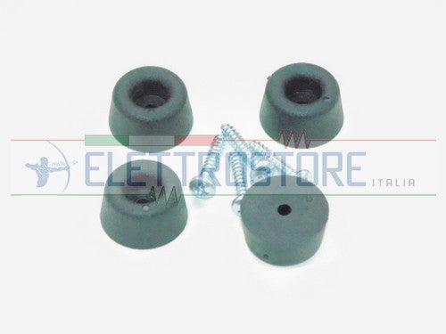 KIT PIEDINI IN GOMMA ANFIM UNIVERSALE 4pz COD.PD237