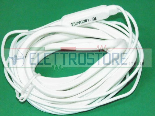 RESISTENZA SILICONICA MONOCAVO 1,5mt 60W 230V 5x7mm