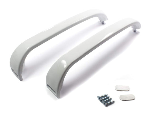 COPPIA MANIGLIE FRIGO BIANCHE BOSCH 00369542 D242149