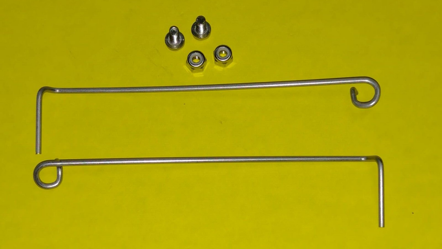 KIT MOLLE SPORTELLO LAVATRICE CARICA DALL ALTO WHIRLPOOL 481209498005