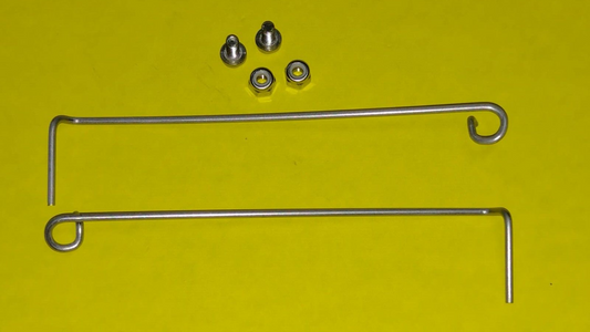 KIT MOLLE SPORTELLO LAVATRICE CARICA DALL ALTO WHIRLPOOL 481209498005
