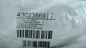 CRUSCOTTO FRONTALE BIANCO PER LAVATRICE CANDY HOOVER 43023869 ORIGINALE