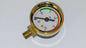 MANOMETRO PAVONI 0/2,5 BAR DORATO FILETTO 1/8  Diam.40mm CORNICE DORATA 5501129