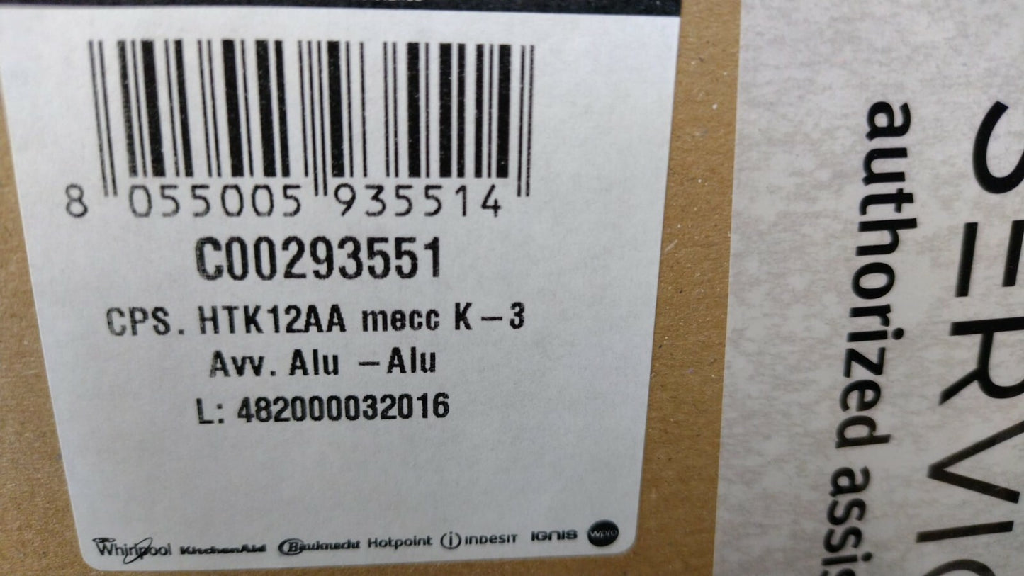 COMPRESSORE HTK12AA3 1/4HP-197W R600 50 FREEZER FRIGO ARISTON INDESIT C00293551