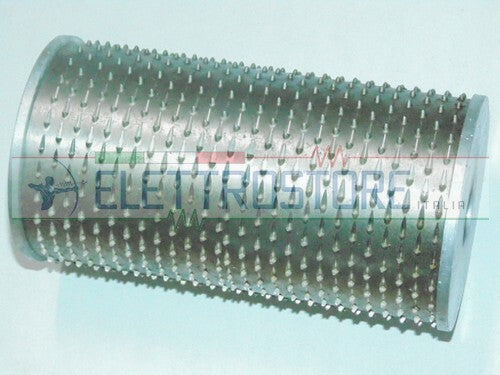 RULLO GRATTUGIA 83x156xmm Diam.25mm RLG600 ALFA INOX C/FLANGE