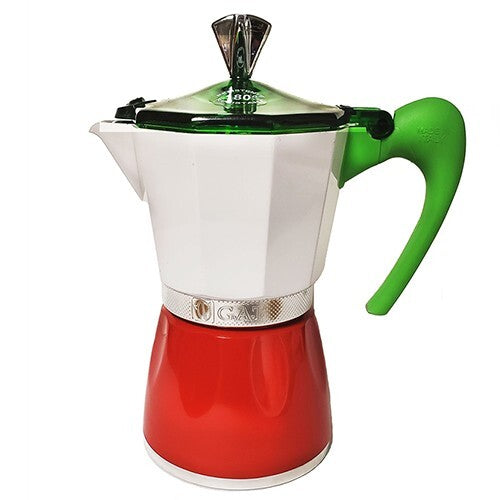 CAFFETTIERA MOKA TRICOLORE 1 Tazza G.A.T. SUPERMOKA 1TZ