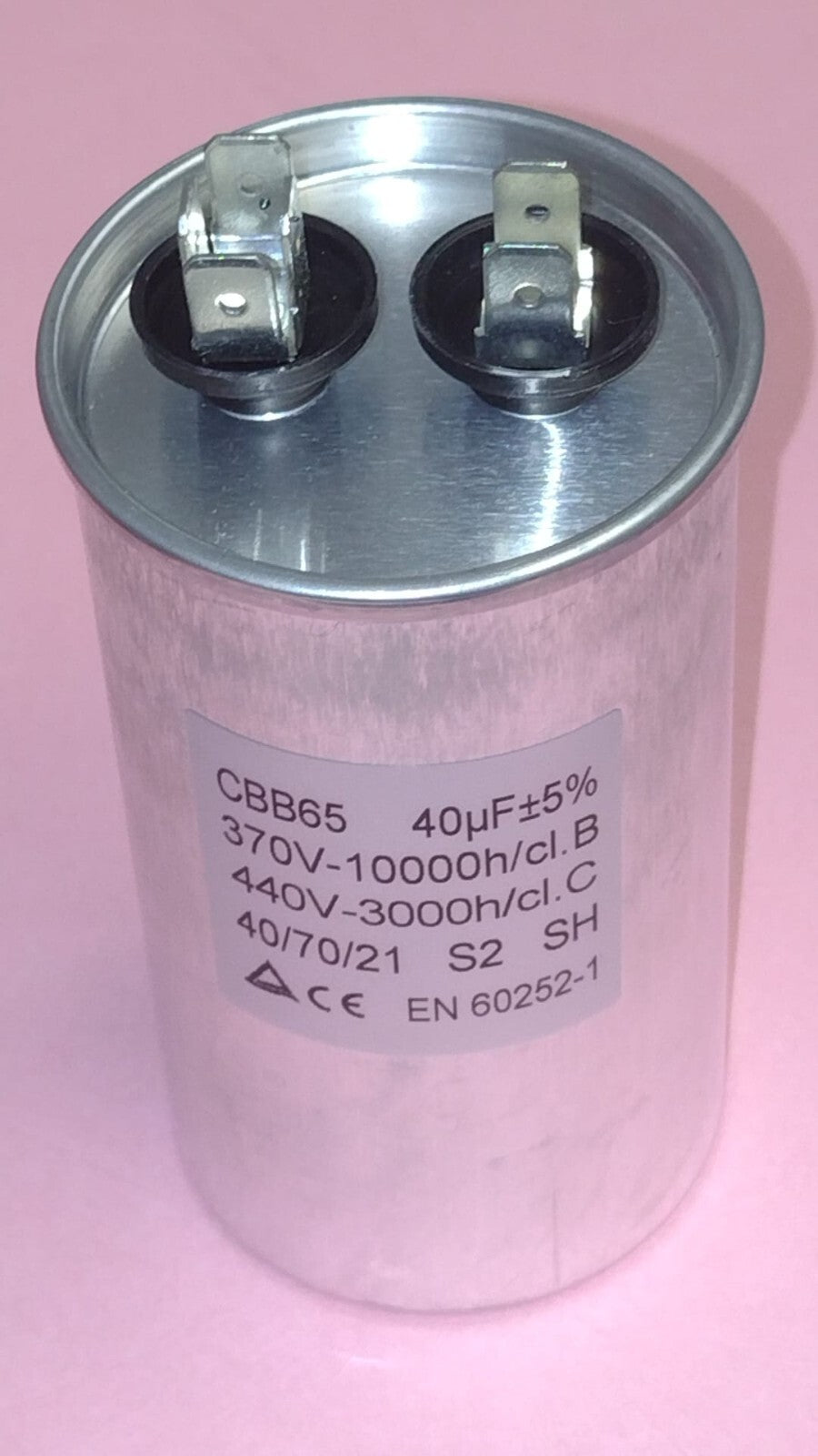 CONDENSATORE 40mf IN ALLUMINIO CONDENSATORE CLIMATIZZATORE
