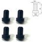 KIT 4 GOMMINI GRIGLIA PIANO COTTURA CUCINA HOTPOINT ARISTON SCHOLTES C00288701