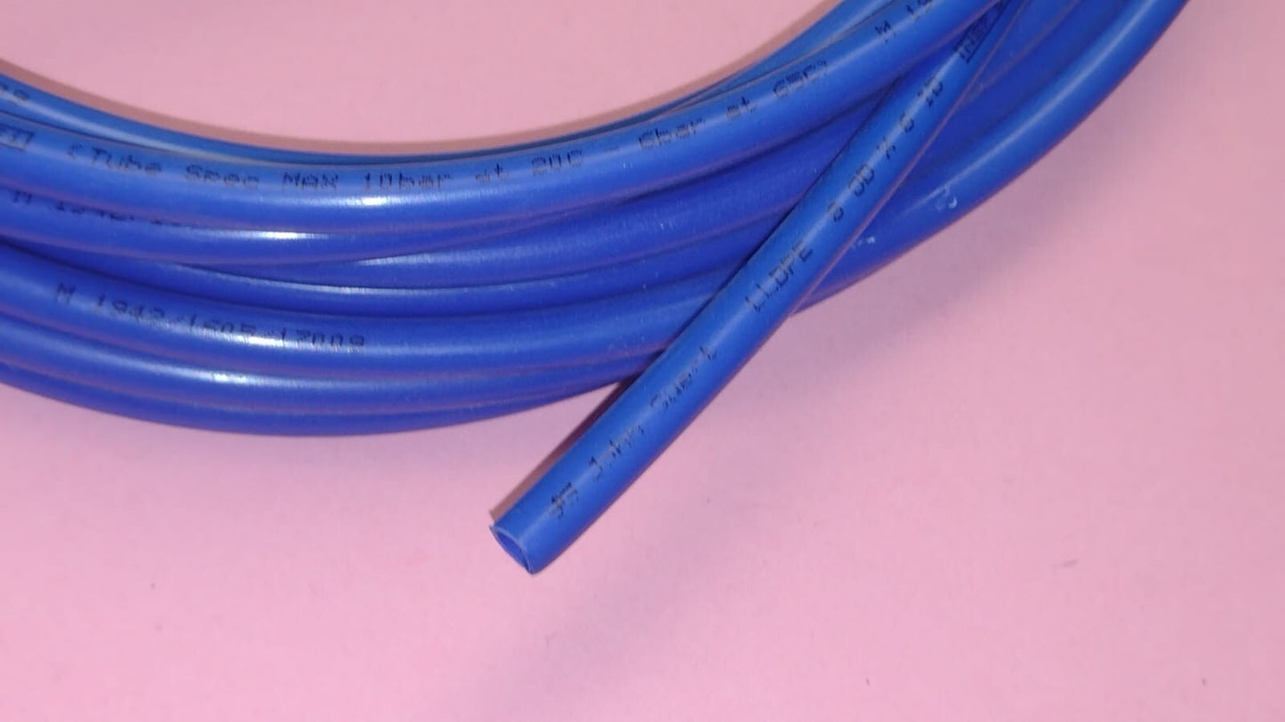 TUBO JG JOHN GUEST BLU 8x6mm al metro TUBO MACCHINE SOTTOVUOTO