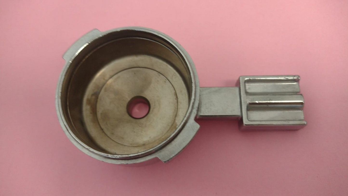 CORPO PORTAFILTRO BABY GAGGIA BRACCIO GAGGIA FILETTO 3/8" IN OTTONE CROMATO